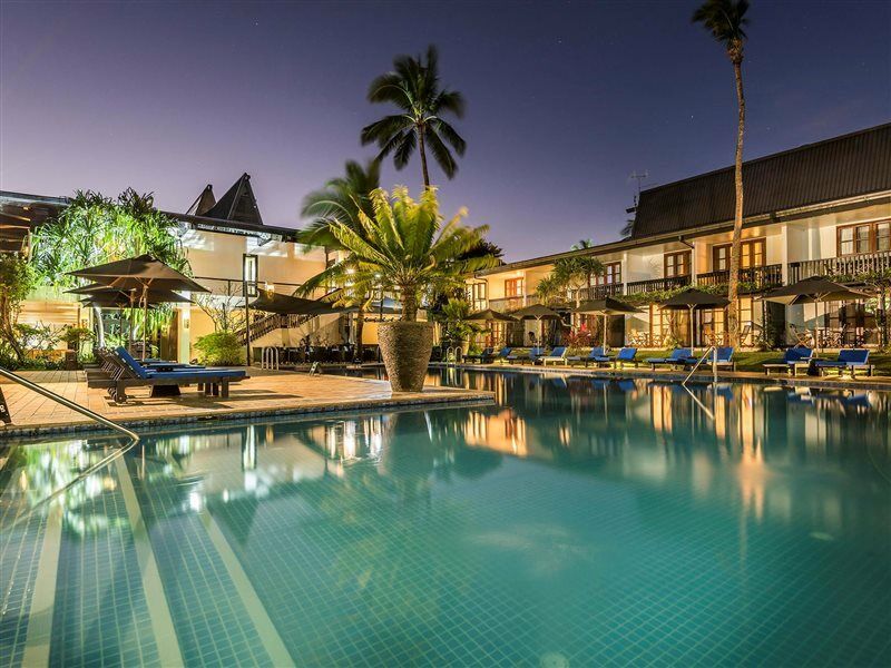 Hotel The Warwick Fiji Korolevu  Zewnętrze zdjęcie The pool at the hotel