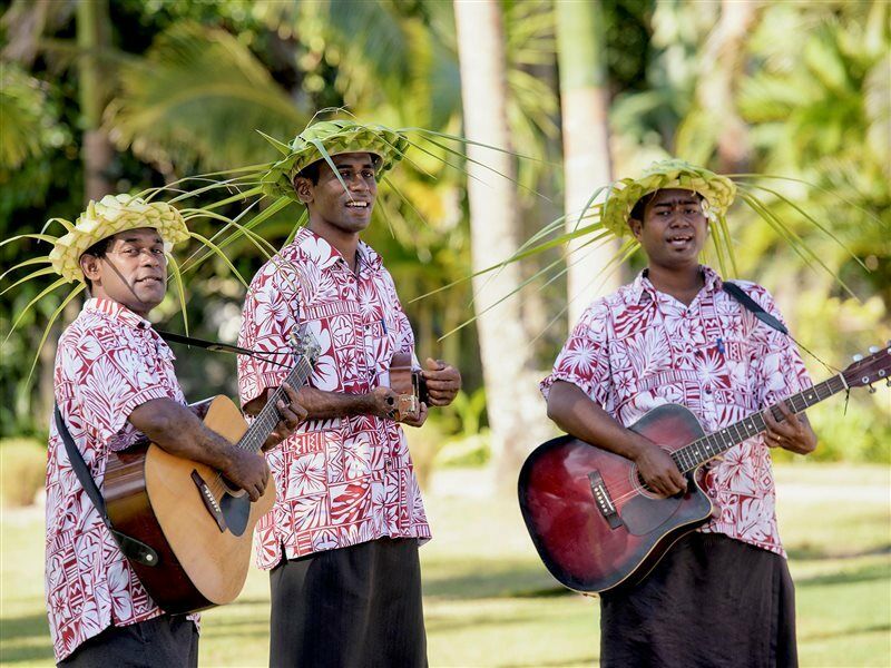 Hotel The Warwick Fiji Korolevu  Zewnętrze zdjęcie Tuvaluan musicians